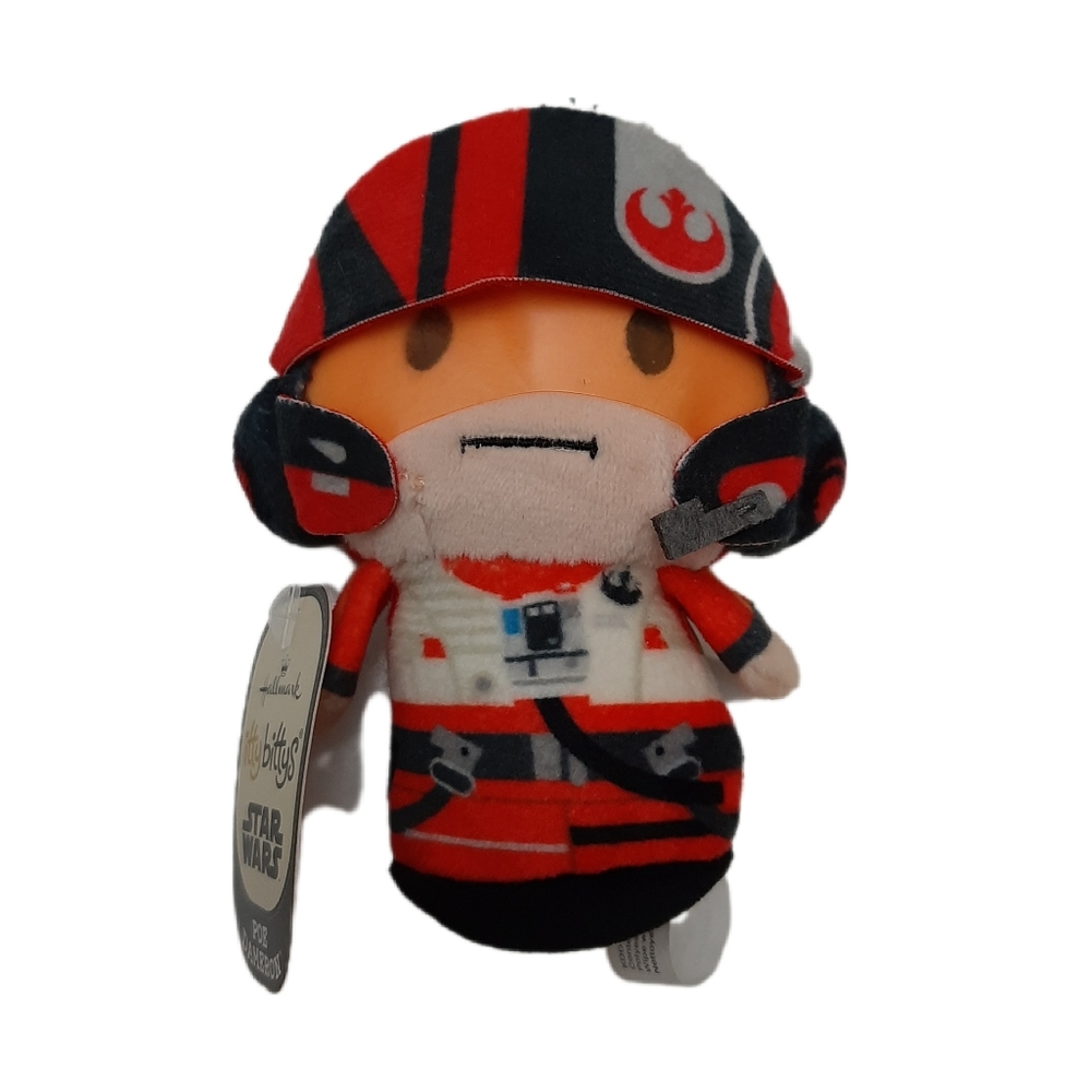 🍒4 for $20🍒 Star Wars Poe Dameron Itty Bittys Hallmark Doll Stuffed - Kids Toy